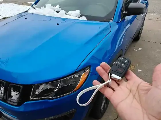 Jeep Compass car key replacement completed in LaSalle Ontario near Malden Road