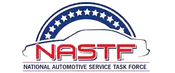NASTF registered locksmith certification badge