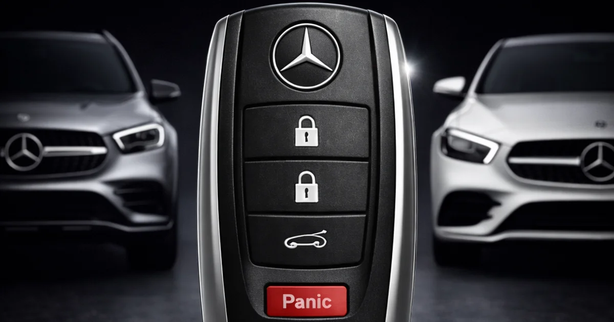 Mercedes-Benz Car Key Replacement Windsor | From $149